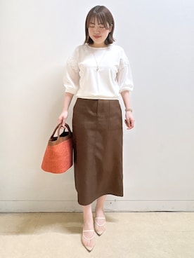 reoさん（レディース・157cm）の春コーディネート