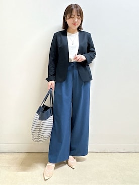 「Reflect（リフレクト）のアイテム（アクセサリー）」を使った、reoさん（レディース・157cm）の春コーディネート