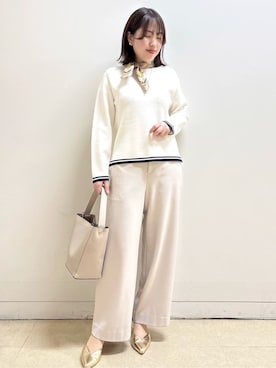「Reflect（リフレクト）のアイテム」を使った、reoreflect8さん（レディース・157cm）の冬コーディネート