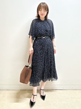 「Reflect（リフレクト）のアイテム」を使った、reoさん（レディース・157cm）の秋コーディネート