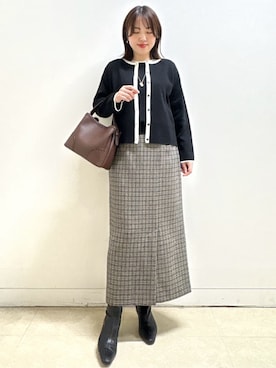 reoさん（レディース・157cm）の冬コーディネート