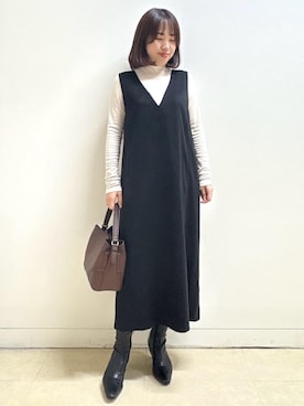 reoさん(レディース・157cm)の冬コーディネート