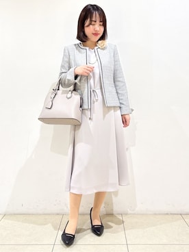 「Reflect（リフレクト）のアイテム（ワンピース/ドレス）」を使った、reoreflect8さん（レディース・157cm）の冬コーディネート