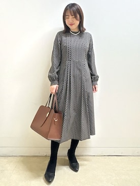 reoさん（レディース・157cm）の冬コーディネート