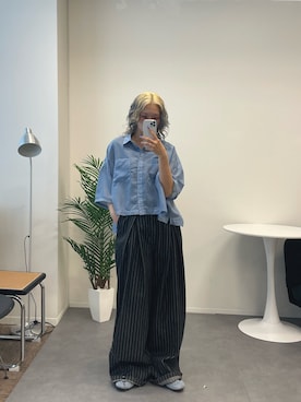 「Aunely（オーネリー）のアイテム」を使った、naaaaakoo3さん（レディース・161cm）の春コーディネート