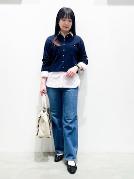 「Airpapel（エアパペル）のアイテム」を使った、gksn9912さん（レディース・165cm）の冬コーディネート