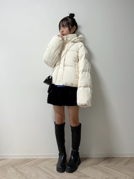 「アイテム（財布/小物）」を使った、uranさん（キッズ・147cm）の冬コーディネート