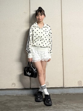 「アイテム（その他アウター）」を使った、uranさん（キッズ・150cm）の春コーディネート