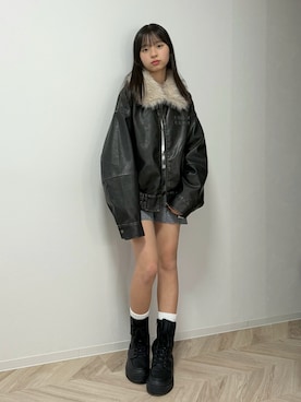 uranさん(キッズ・147cm)の冬コーディネート