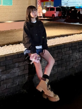 uranさん（キッズ・149cm）の冬コーディネート