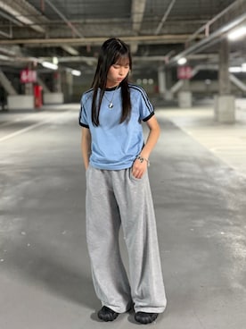 「Onitsuka Tiger（オニツカタイガー）のアイテム」を使った、uranさん（キッズ・150cm）の秋コーディネート