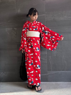 「アイテム（シューズ）」を使った、uranさん（キッズ・144cm）の夏コーディネート