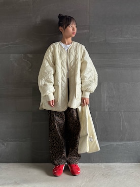 「アイテム（パンツ）」を使った、uranさん（キッズ・147cm）の秋コーディネート