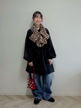 「アイテム（ソックス/靴下）」を使った、uranさん（キッズ・147cm）の冬コーディネート