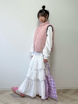 「アイテム（シューズ）」を使った、uranさん（キッズ・147cm）の秋コーディネート