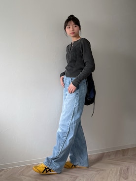 「kutir（クティール）のアイテム」を使った、uranさん（キッズ・149cm）の春コーディネート