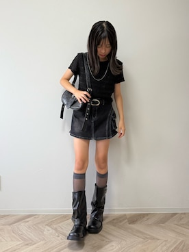 「アイテム（シューズ）」を使った、uranさん（キッズ・144cm）の夏コーディネート