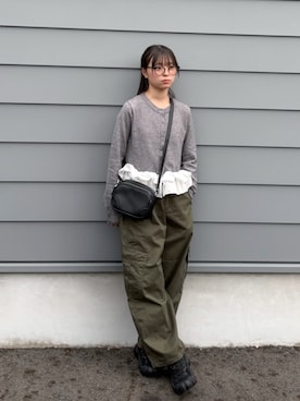 uranさん（キッズ・150cm）の秋コーディネート