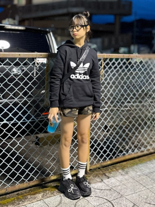 2color 】ヴィンテージカモフラタイトショートパンツ ／ Vintage