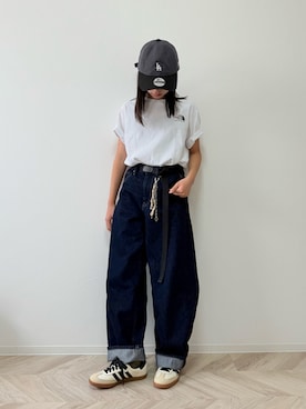 「アイテム（チャーム）」を使った、uranさん（キッズ・144cm）の夏コーディネート