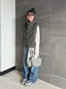 「アイテム（Tシャツ/カットソー）」を使った、uranさん（キッズ・147cm）の秋コーディネート