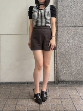 なつめさん(レディース・159cm)の夏コーディネート