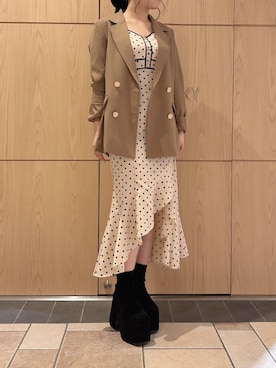 なつめさん(レディース・159cm)の秋コーディネート