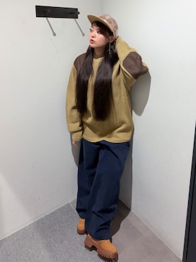 「スエット」｜Kikuさん（レディース・158cm）の秋コーディネート
