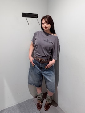 「アイテム（その他パンツ）」を使った、Kikuさん（レディース・158cm）の夏コーディネート