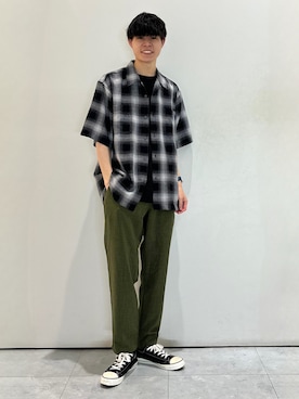 「BACK NUMBER（バックナンバー）のアイテム」を使った、chiiiba0410さん（メンズ・175cm）の夏コーディネート