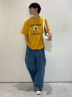 「BACK NUMBER（バックナンバー）のアイテム（パンツ）」を使った、chiiiba0410さん（メンズ・175cm）の夏コーディネート