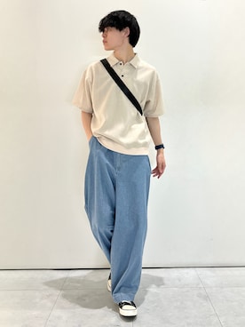 「BACK NUMBER（バックナンバー）のアイテム」を使った、chiiiba0410さん（メンズ・175cm）の夏コーディネート