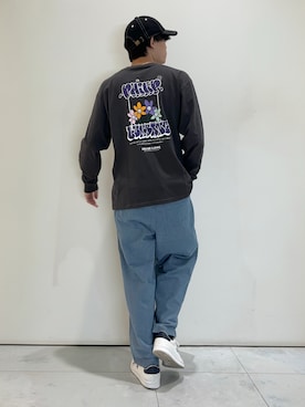 「BACK NUMBER（バックナンバー）のアイテム（キャップ）」を使った、chiiiba0410さん（メンズ・175cm）の秋コーディネート