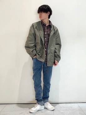 「BACK NUMBER（バックナンバー）のアイテム（ジャケット/アウター）」を使った、chiiiba0410さん（メンズ・175cm）の秋コーディネート