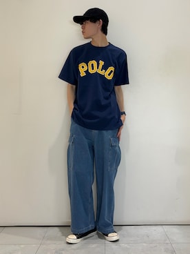 「BACK NUMBER（バックナンバー）のアイテム（パンツ）」を使った、chiiiba0410さん（メンズ・175cm）の夏コーディネート