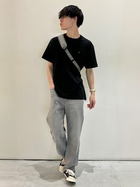 「Alpha Industries（アルファインダストリーズ）のアイテム」を使った、chiiiba0410さん（メンズ・175cm）の春コーディネート