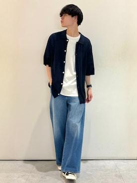 「BACK NUMBER（バックナンバー）のアイテム（パンツ）」を使った、chiiiba0410さん（メンズ・175cm）の春コーディネート