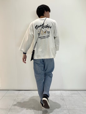 「Right-on（ライトオン）のアイテム」を使った、chiiiba0410さん（メンズ・175cm）の夏コーディネート