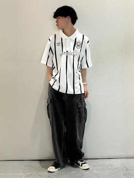 「BACK NUMBER（バックナンバー）のアイテム（パンツ）」を使った、chiiiba0410さん（メンズ・175cm）の夏コーディネート