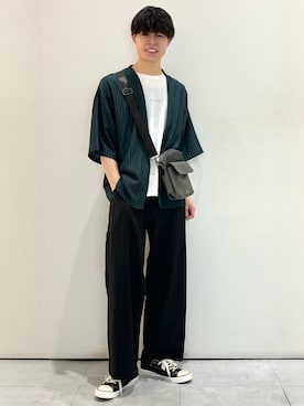 「BACK NUMBER（バックナンバー）のアイテム（パンツ）」を使った、chiiiba0410さん（メンズ・175cm）の春コーディネート