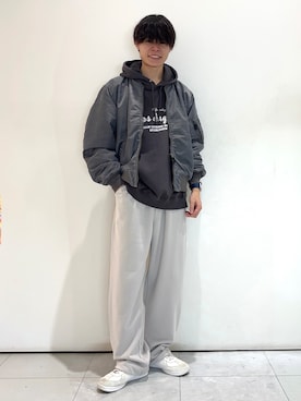 「BACK NUMBER（バックナンバー）のアイテム（ジャケット/アウター）」を使った、chiiiba0410さん（メンズ・175cm）の秋コーディネート