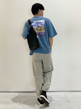 「CAMP7（キャンプセブン）のアイテム」を使った、chiiiba0410さん（メンズ・175cm）の夏コーディネート