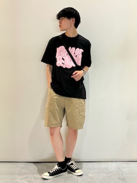 「CAMP7（キャンプセブン）のアイテム」を使った、chiiiba0410さん（メンズ・175cm）の夏コーディネート