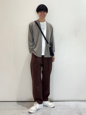 「BACK NUMBER（バックナンバー）のアイテム（バッグ）」を使った、chiiiba0410さん（メンズ・175cm）の秋コーディネート