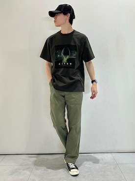 「Right-on（ライトオン）のアイテム」を使った、chiiiba0410さん（メンズ・175cm）の夏コーディネート