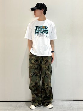 「BACK NUMBER（バックナンバー）のアイテム」を使った、chiiiba0410さん（メンズ・175cm）の夏コーディネート