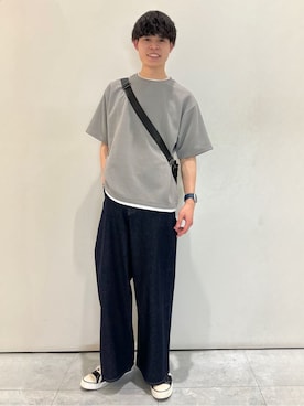 「BACK NUMBER（バックナンバー）のアイテム（パンツ）」を使った、chiiiba0410さん（メンズ・175cm）の春コーディネート