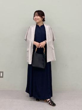齋藤 雅美さん(レディース・149cm)の秋コーディネート