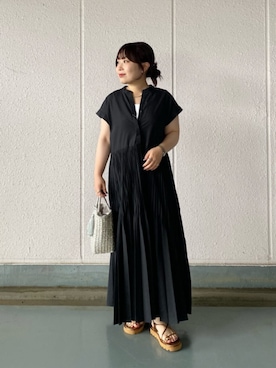 齋藤 雅美さん(レディース・149cm)の夏コーディネート