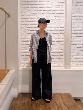 SAKUさん(レディース・159cm)の夏コーディネート